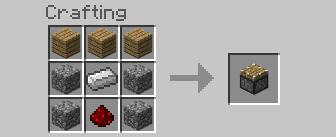 Делаем поршень в майнкрафте