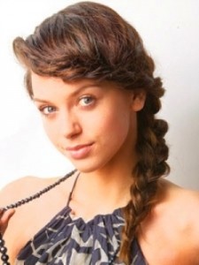 Косички на среднею длину волос